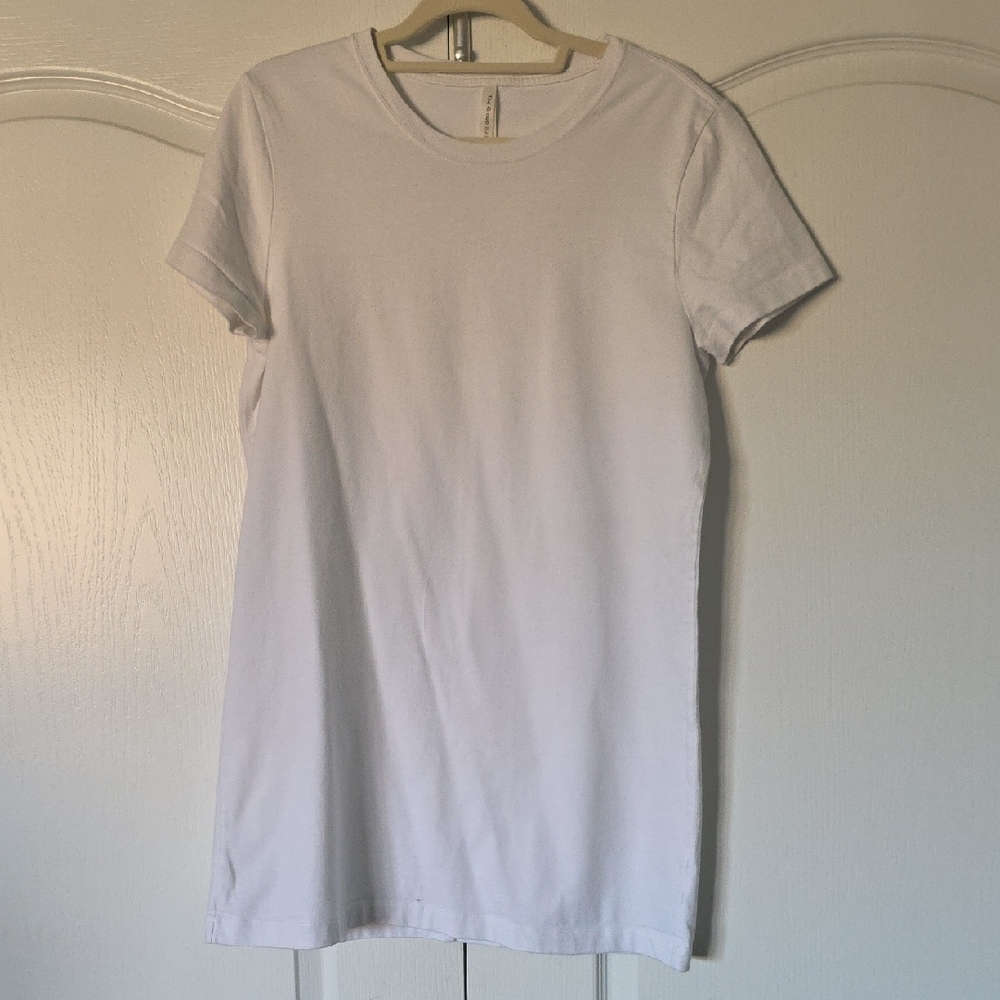 Babaton Ivory T-shirt Mini Dress
